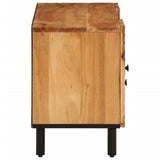 Tv Cabinet 105X33X46 Cm Solid Wood Acacia