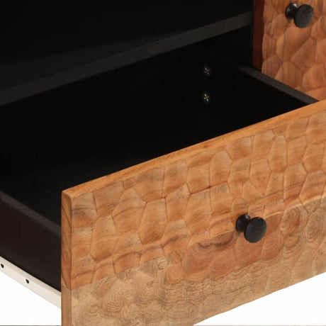 Tv Cabinet 105X33X46 Cm Solid Wood Acacia