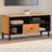 Tv Cabinet 100X33X46 Cm Solid Wood Acacia