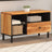 Tv Cabinet 80X33X46 Cm Solid Wood Acacia