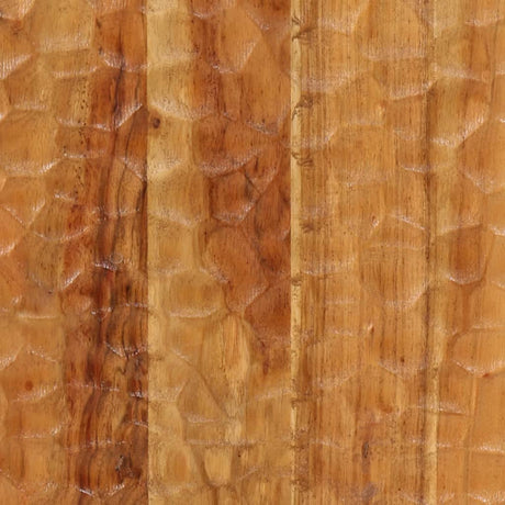 Bathroom Wall Cabinet 38X33X48 Cm Solid Wood Acacia