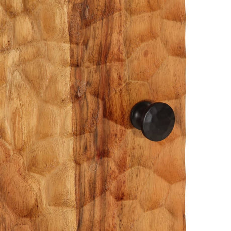 Bathroom Cabinet 38X33X58 Cm Solid Wood Acacia