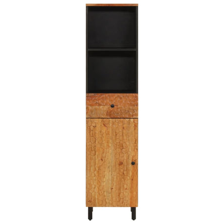 Bathroom Cabinet 38X33X160 Cm Solid Wood Acacia