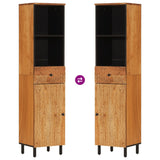 Bathroom Cabinet 38X33X160 Cm Solid Wood Acacia