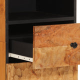 Bathroom Cabinet 38X33X160 Cm Solid Wood Acacia