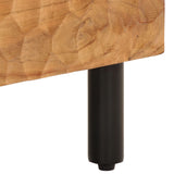 Side Cabinet 40X33X75 Cm Solid Wood Acacia