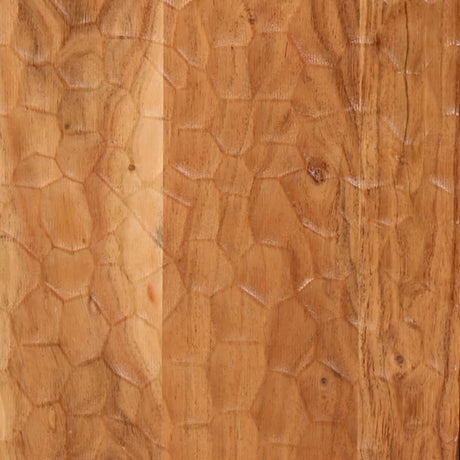 Side Cabinet 60X33X75 Cm Solid Wood Acacia