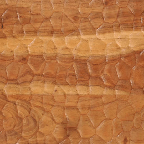 Side Cabinet 80X33X75 Cm Solid Wood Acacia