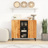 Side Cabinet 90X33X75 Cm Solid Wood Acacia