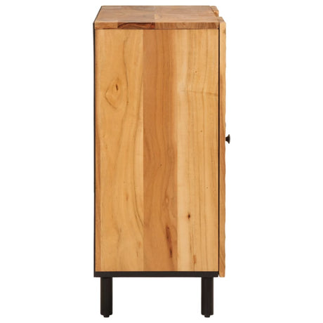 Side Cabinet 90X33X75 Cm Solid Wood Acacia