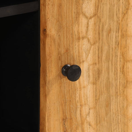 Side Cabinet 90X33X75 Cm Solid Wood Acacia