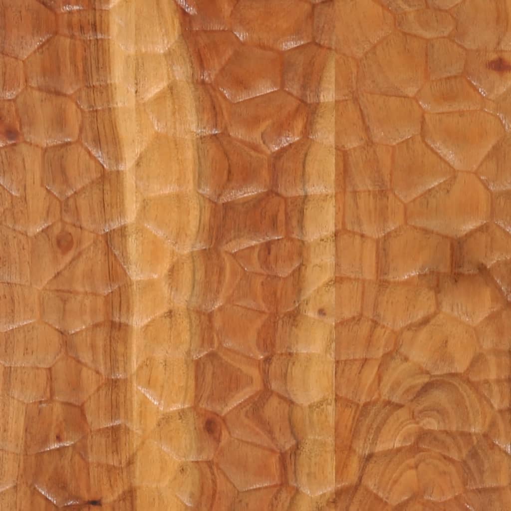 Side Cabinet 90X33X75 Cm Solid Wood Acacia