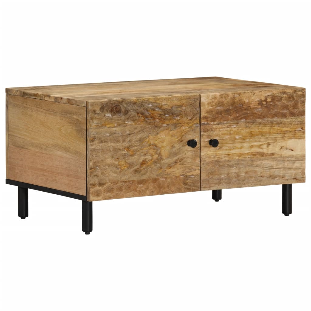 Coffee Table 80X50X40 Cm Solid Wood Acacia