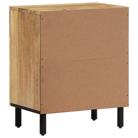 Bedside Cabinet 50X33X60 Cm Solid Wood Mango
