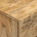 Bedside Cabinet 50X33X60 Cm Solid Wood Mango