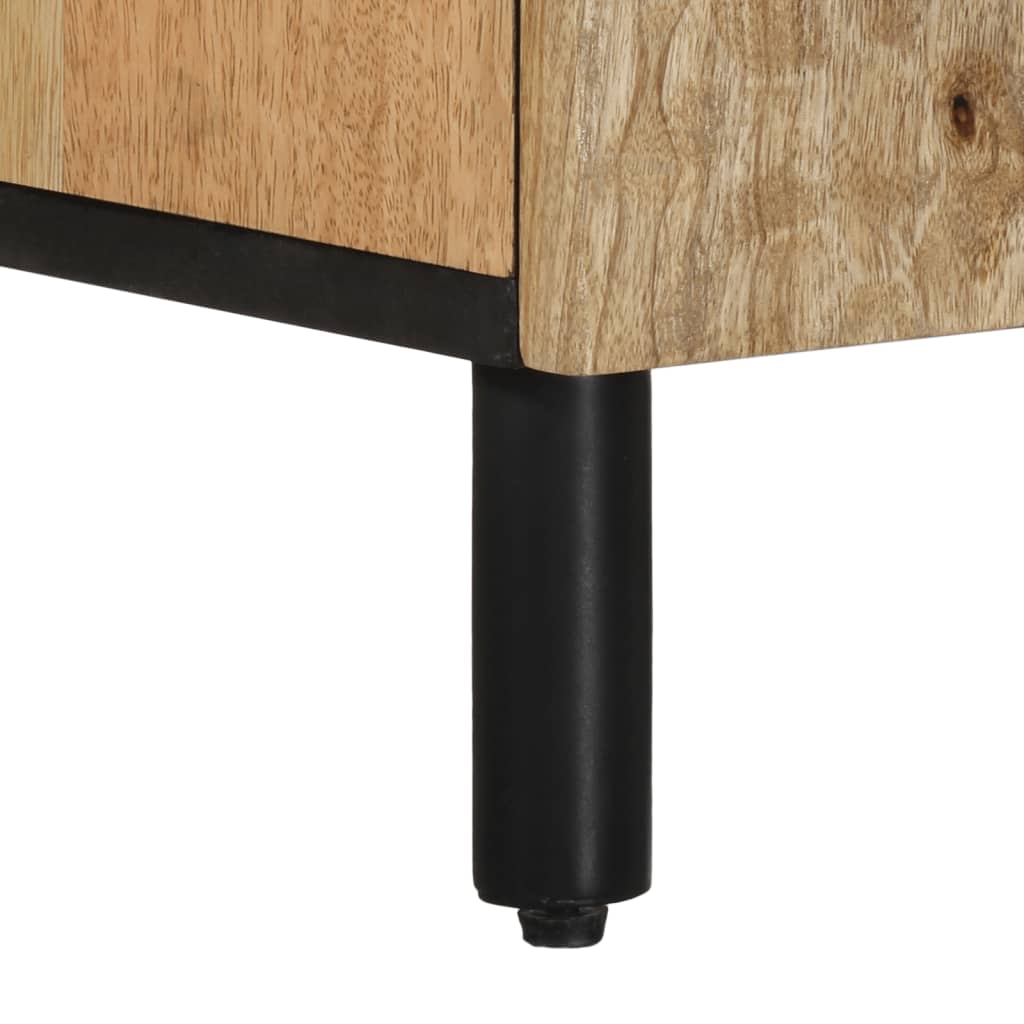 Bedside Cabinet 50X33X60 Cm Solid Wood Mango