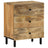 Bedside Cabinet 50X33X60 Cm Solid Wood Acacia