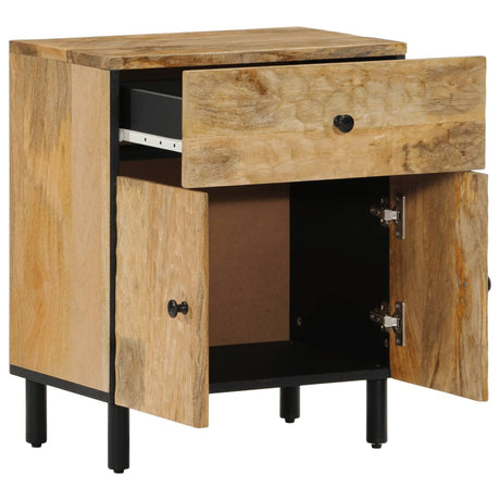Bedside Cabinet 50X33X60 Cm Solid Wood Mango