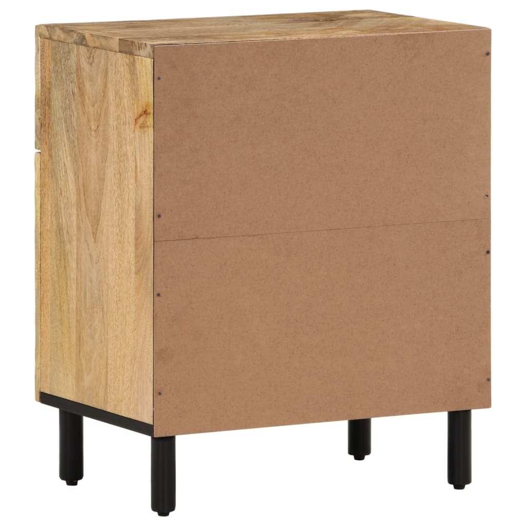 Bedside Cabinet 50X33X60 Cm Solid Wood Mango