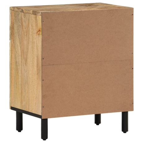 Bedside Cabinet 50X33X60 Cm Solid Wood Mango
