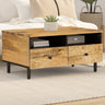 Coffee Table 80X54X40 Cm Solid Wood Acacia