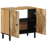 Bathroom Sink Cabinet 62X33X58 Cm Solid Wood Mango