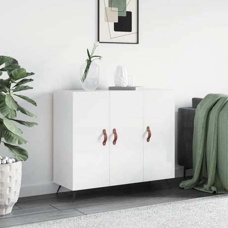Sideboard 90X34X80 Cm Engineered Wood