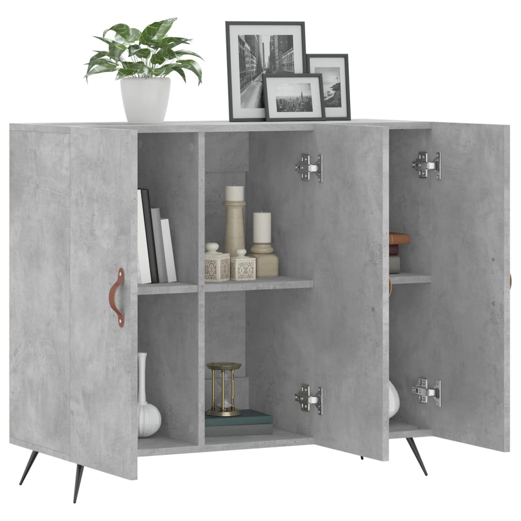 Sideboard 90X34X80 Cm Engineered Wood