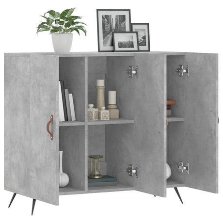 Sideboard 90X34X80 Cm Engineered Wood