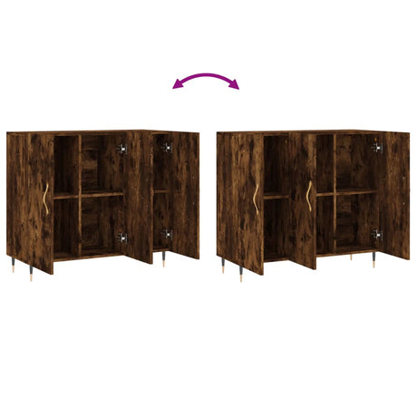 Sideboard 90X34X80 Cm Engineered Wood