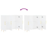 Sideboard 90X34X80 Cm Engineered Wood