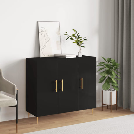 Sideboard 90X34X80 Cm Engineered Wood