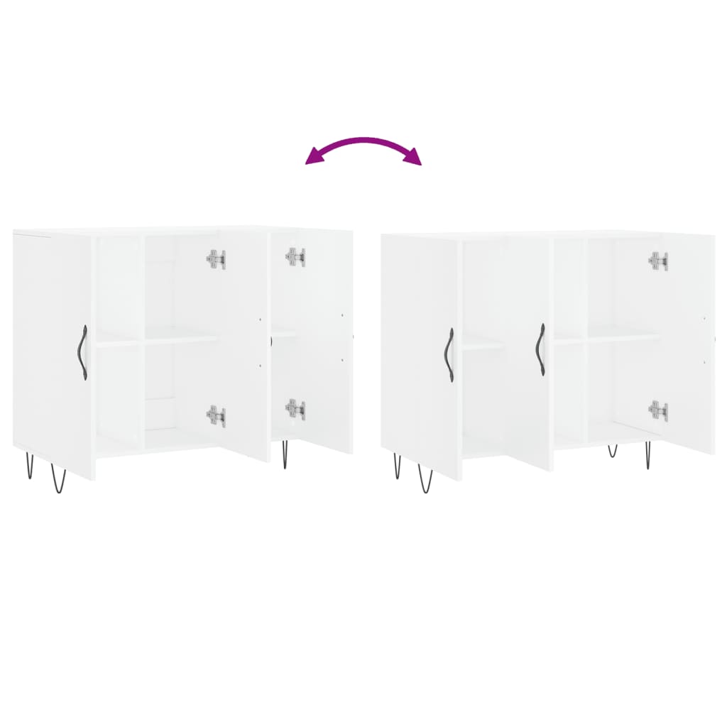 Sideboard 90X34X80 Cm Engineered Wood