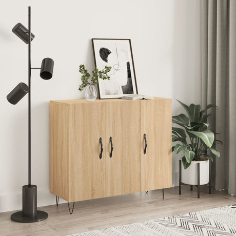 Sideboard 90X34X80 Cm Engineered Wood