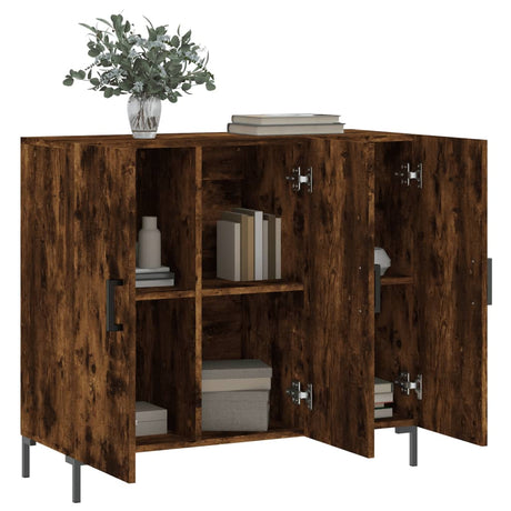 Sideboard 90X34X80 Cm Engineered Wood