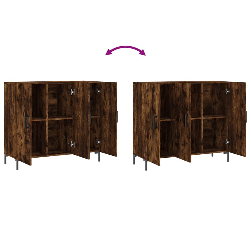 Sideboard 90X34X80 Cm Engineered Wood