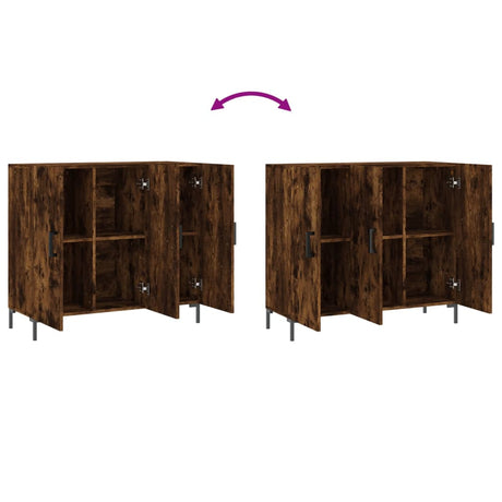 Sideboard 90X34X80 Cm Engineered Wood