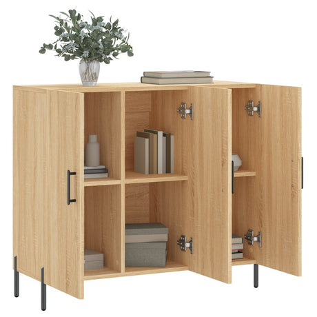 Sideboard 90X34X80 Cm Engineered Wood