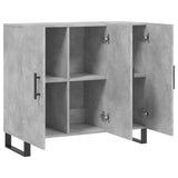 Sideboard 90X34X80 Cm Engineered Wood