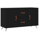 Sideboard Black 100x36x60 cm Engineered Wood
