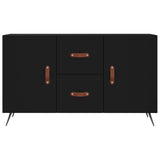 Sideboard Black 100x36x60 cm Engineered Wood