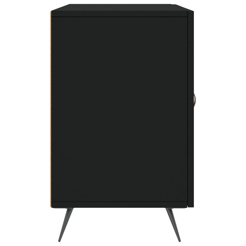 Sideboard Black 100x36x60 cm Engineered Wood