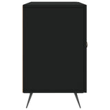 Sideboard Black 100x36x60 cm Engineered Wood