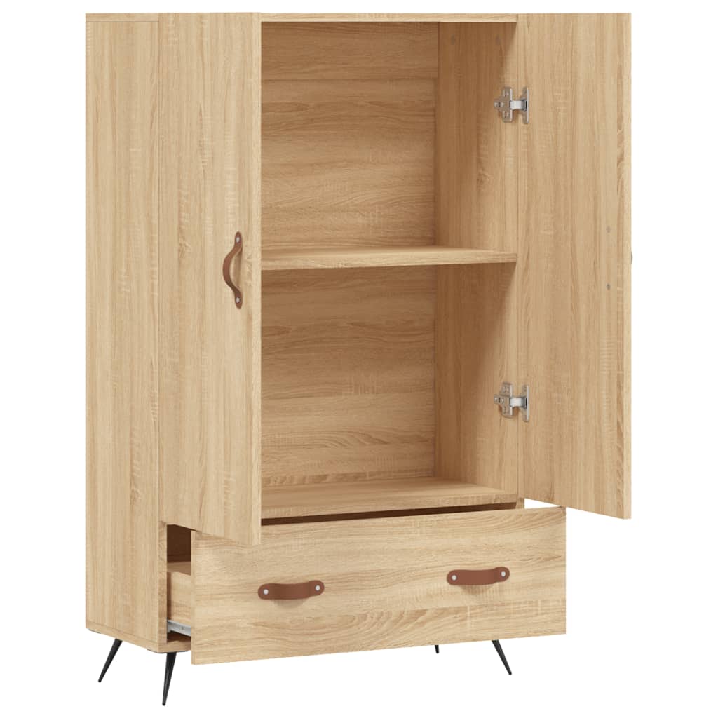 Highboard 69.5X31X115 Cm Engineered Wood