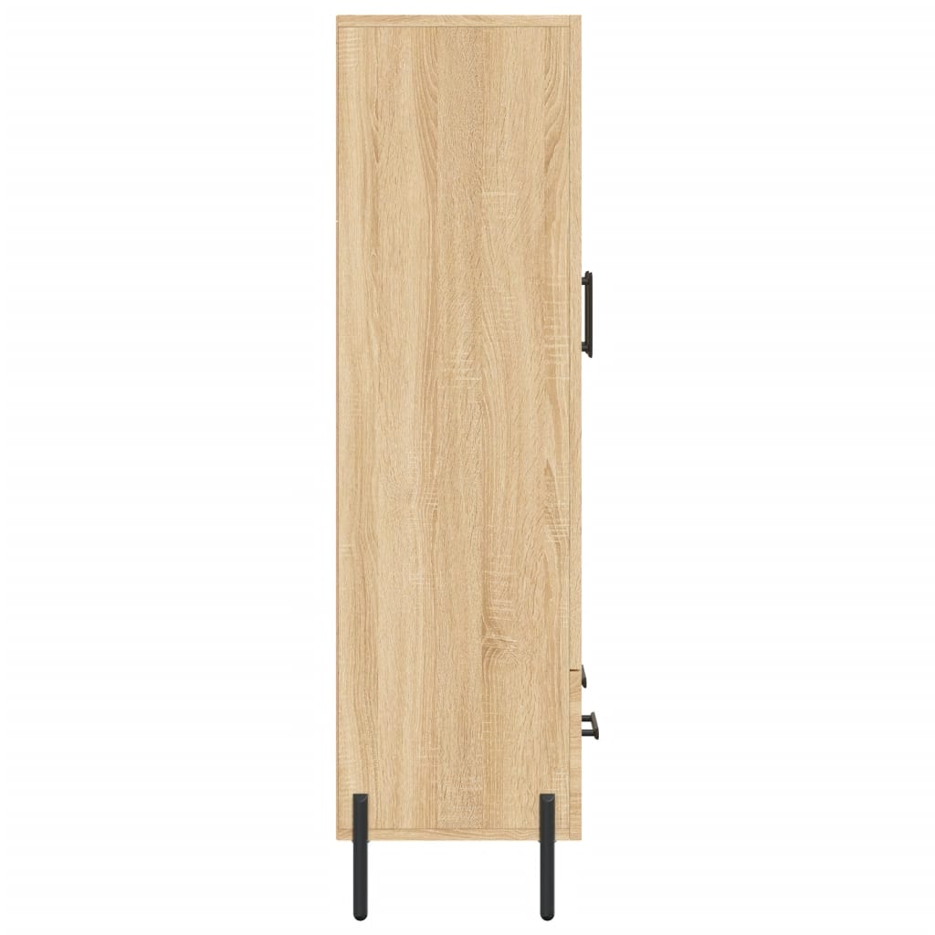Highboard Sonoma Oak 69.5x31x115 cm Engineered Wood