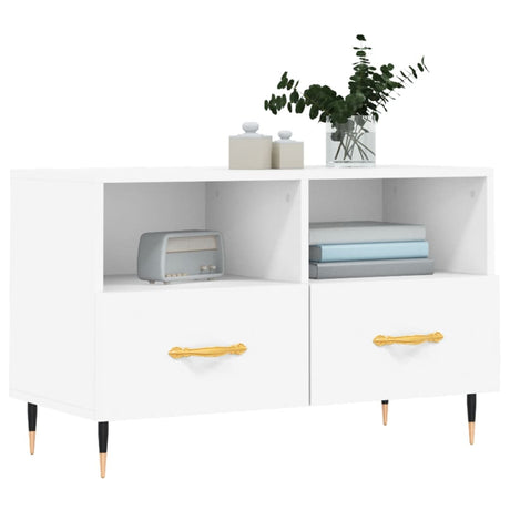 Tv Cabinet 80X36X50 Cm Engineered Wood