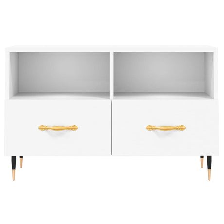 Tv Cabinet 80X36X50 Cm Engineered Wood