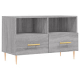 TV Cabinet Grey Sonoma 80x36x50 cm Engineered Wood