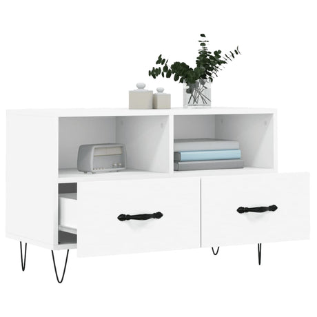 Tv Cabinet 80X36X50 Cm Engineered Wood