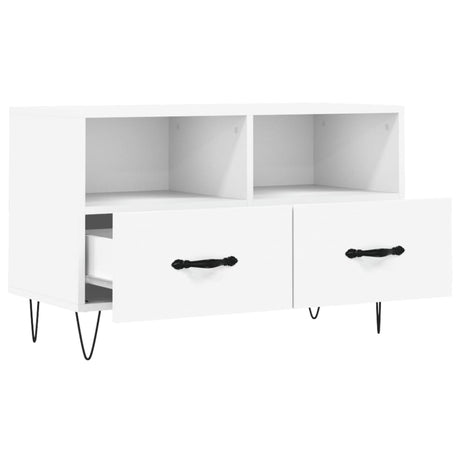 Tv Cabinet 80X36X50 Cm Engineered Wood